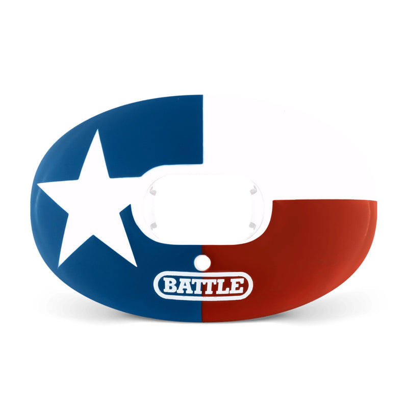 Texas Flag Oxygen Football Mouthguard by Battle Sports