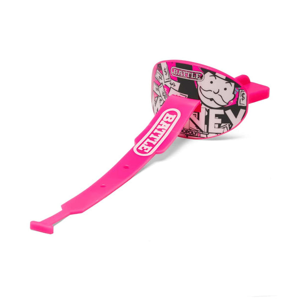 Money Man Speed Football Mouthguard with Connected Thick Strap by Battle Sports