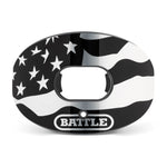 "American Flag 2.0" Chrome Oxygen Football Mouthguard by Battle Sports