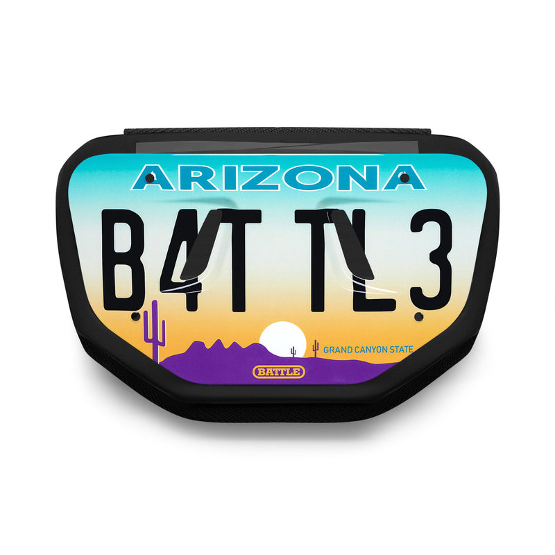 Arizona Plate Football Back Plate - Adult by Battle Sports