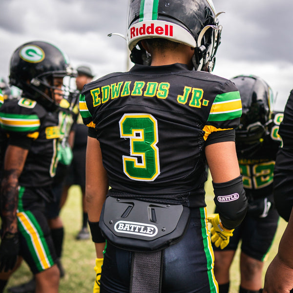 Football Back Plates - Solid Colors