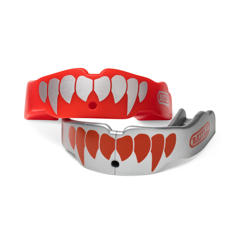 Fangs Football Mouthguard (2 Pack) by Battle Sports