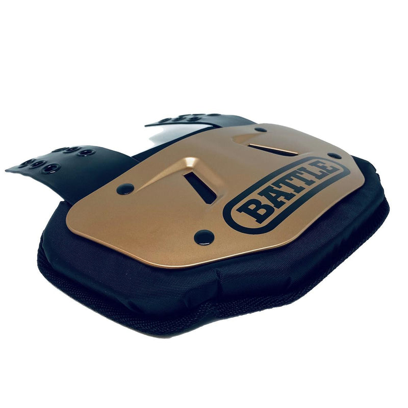 Copper Football Back Plate by Battle Sports