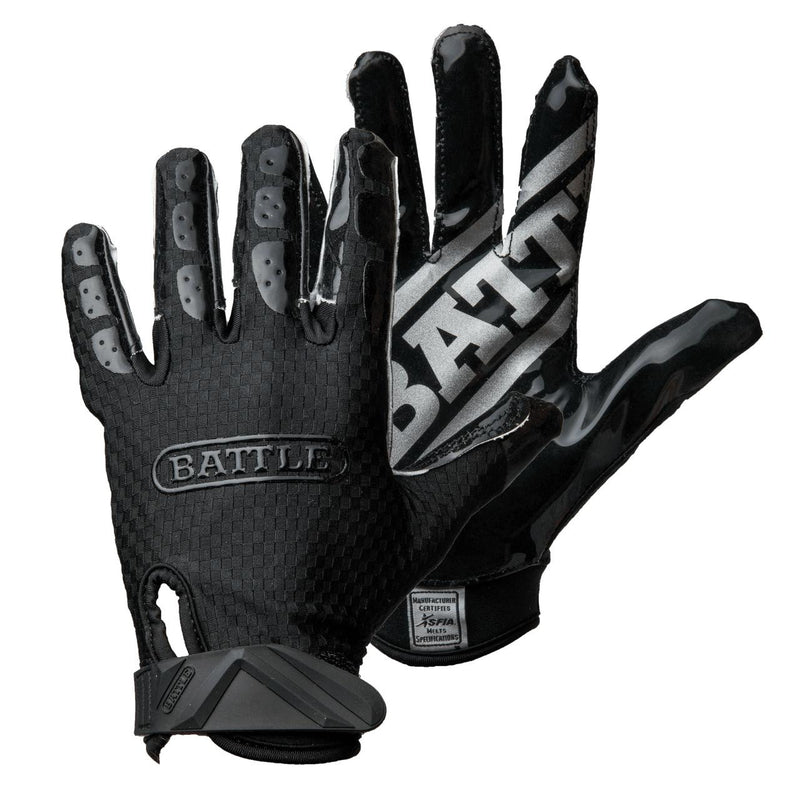 Triple Threat Receiver Football Gloves by Battle Sports