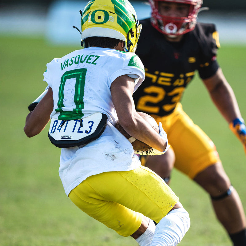 California Plate Football Back Plate - Adult by Battle Sports