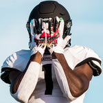 Krazy Klown Cloaked Receiver Football Gloves (Adult) by Battle Sports