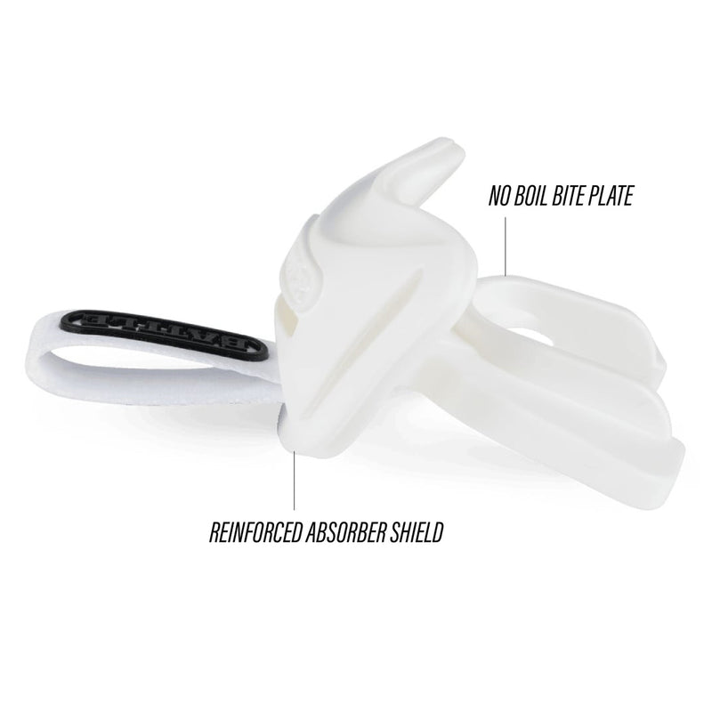 Black
White
Neon Green
Pink
Speedtab F7 Football Mouthguard by Battle Sports