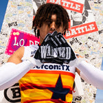 "Wanted" Doom Receiver Football Gloves by Battle Sports