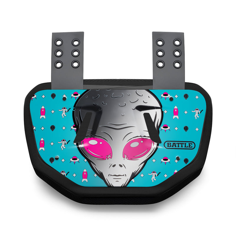 Alien Football Back Plate by Battle Sports
