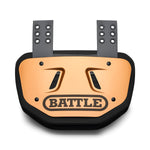 Copper Football Back Plate by Battle Sports