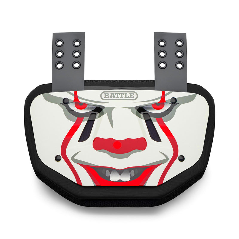 Clown Football Back Plate by Battle Sports