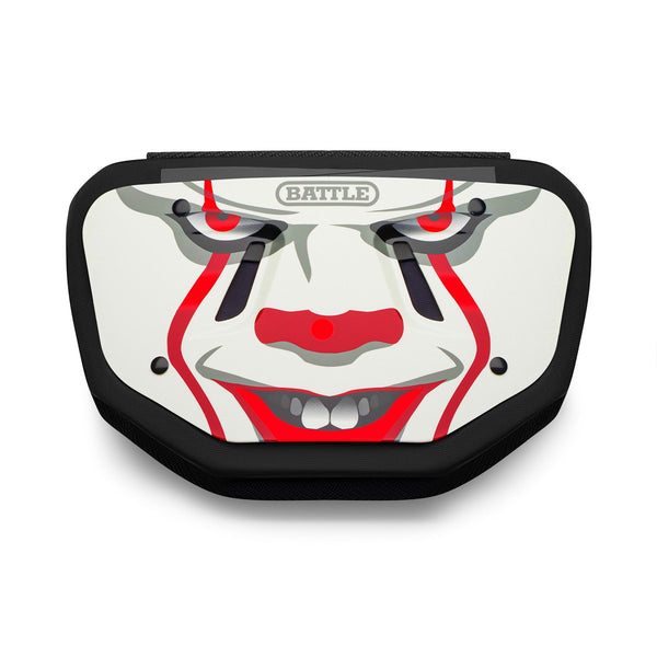 Clown Football Back Plate by Battle Sports