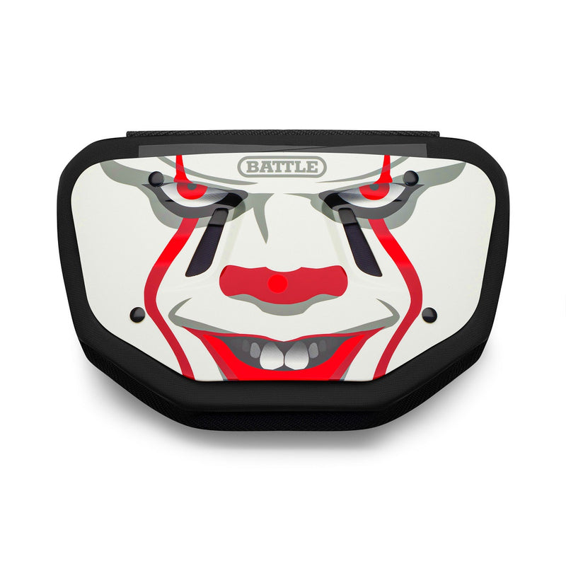 Clown Football Back Plate by Battle Sports