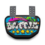 Graffiti23 Football Back Plate by Battle Sports
