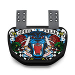 Speed Freak Football Back Plate by Battle Sports