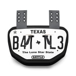 Texas Plate Football Back Plate - Adult by Battle Sports