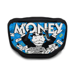 Blue Money Man 3.0 Football Back Plate by Battle Sports