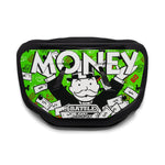 Green Money Man 3.0 Football Back Plate by Battle Sports