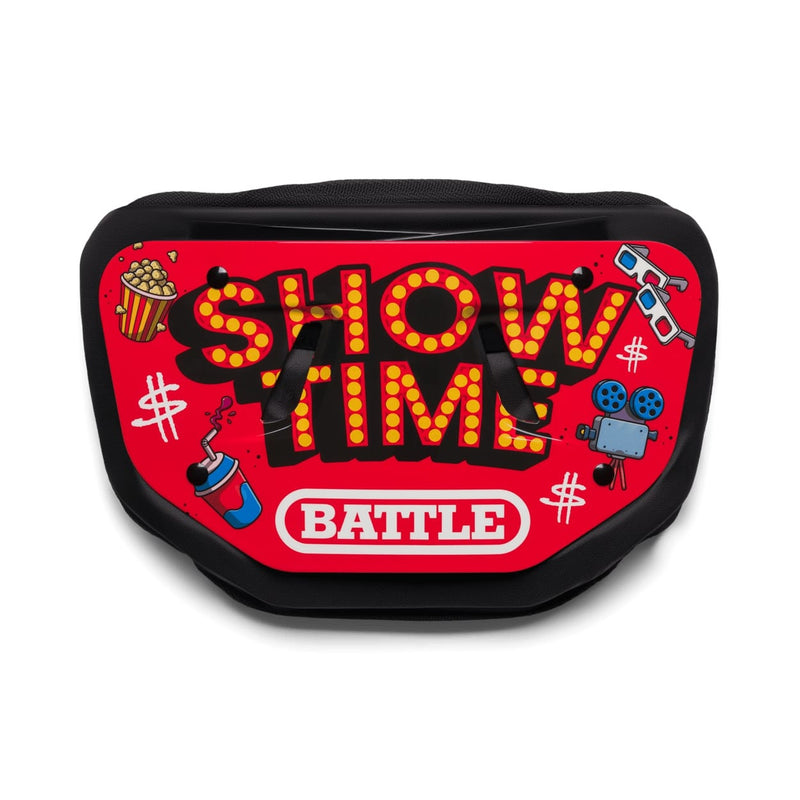 Showtime Football Back Plate by Battle Sports