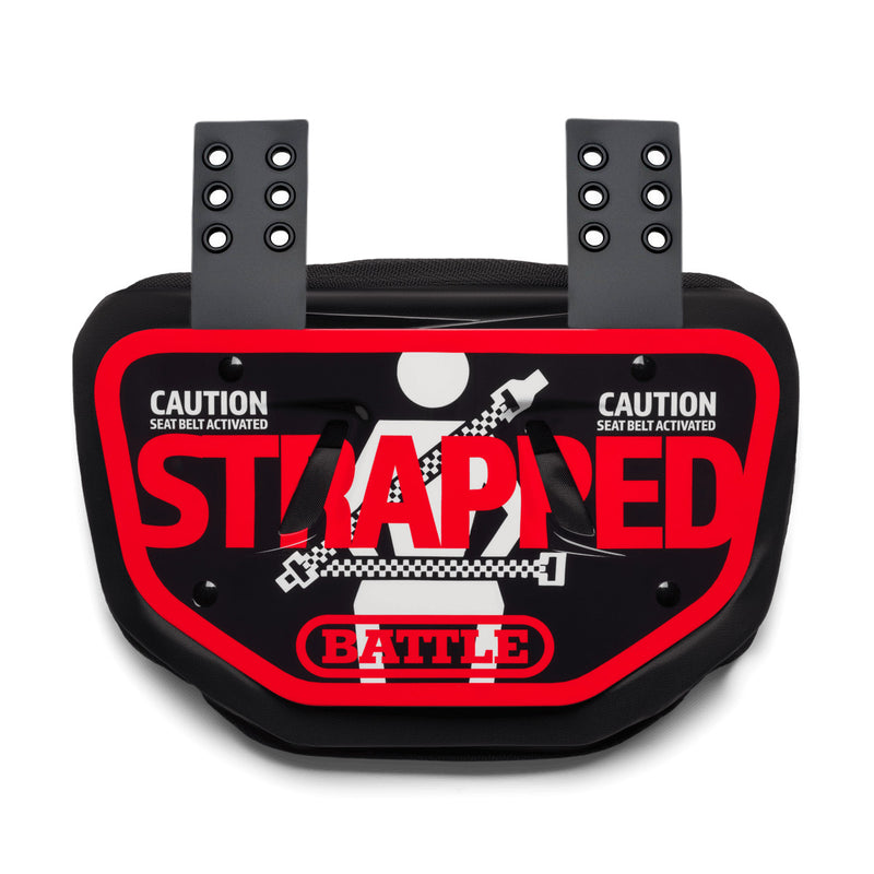 Strapped Football Back Plate by Battle Sports