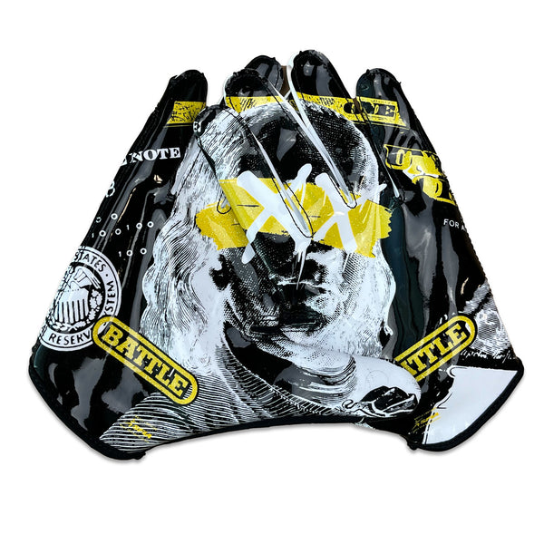 Benjamin XX Doom Speed Receiver Football Gloves by Battle Sports