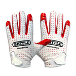 Racing Doom Speed Receiver Football Gloves by Battle Sports