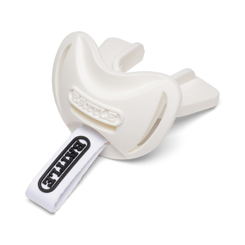 White Speedtab F7 Football Mouthguard by Battle Sports